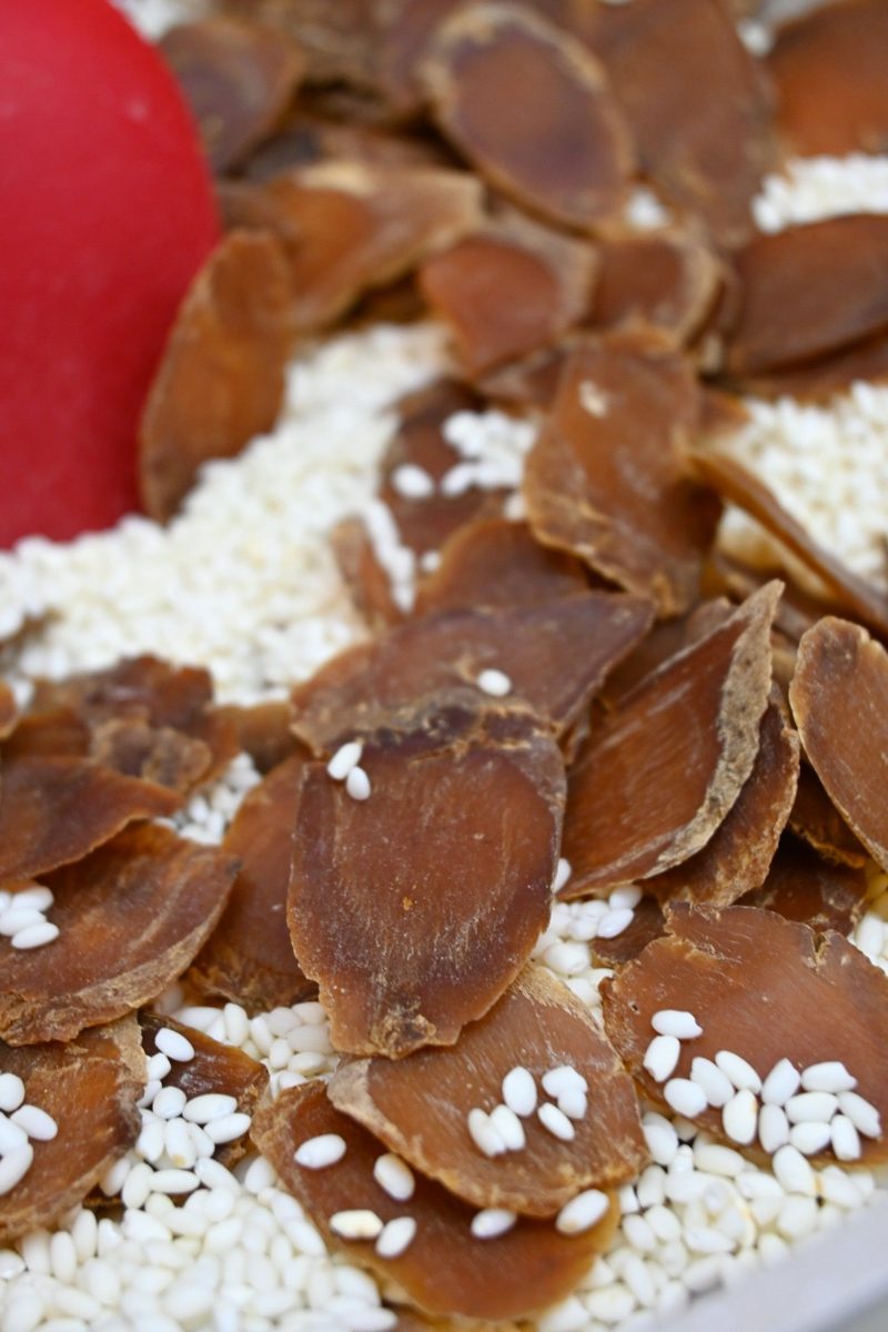 红参蜜实拍图