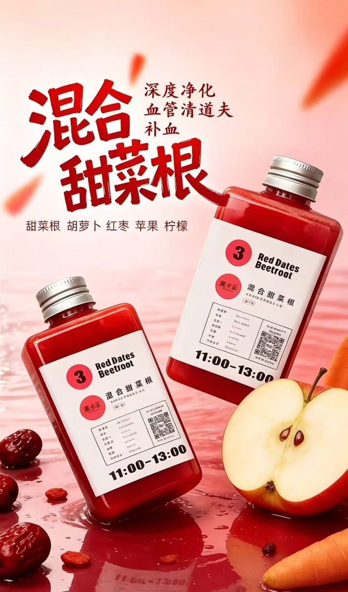 混合甜菜根实拍图