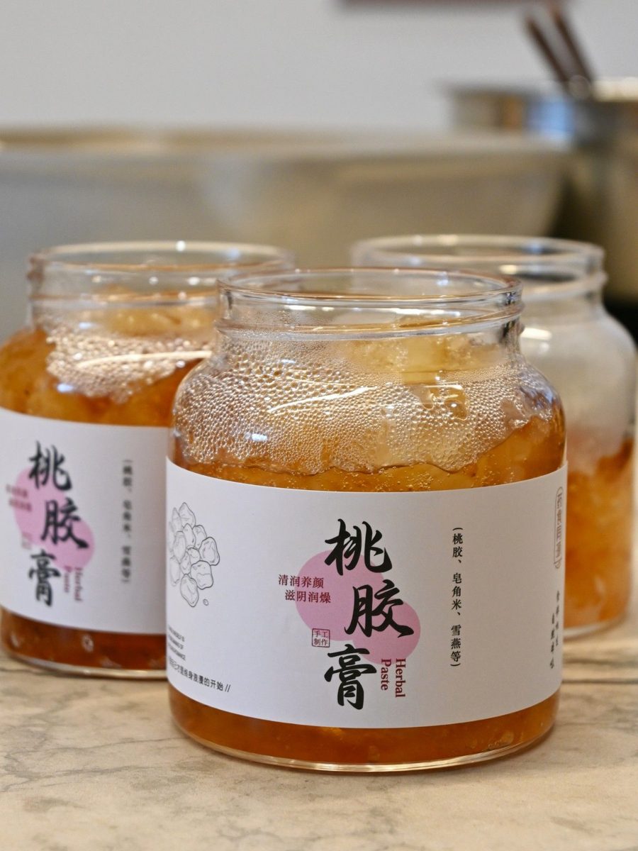 桃胶雪燕膏实拍图